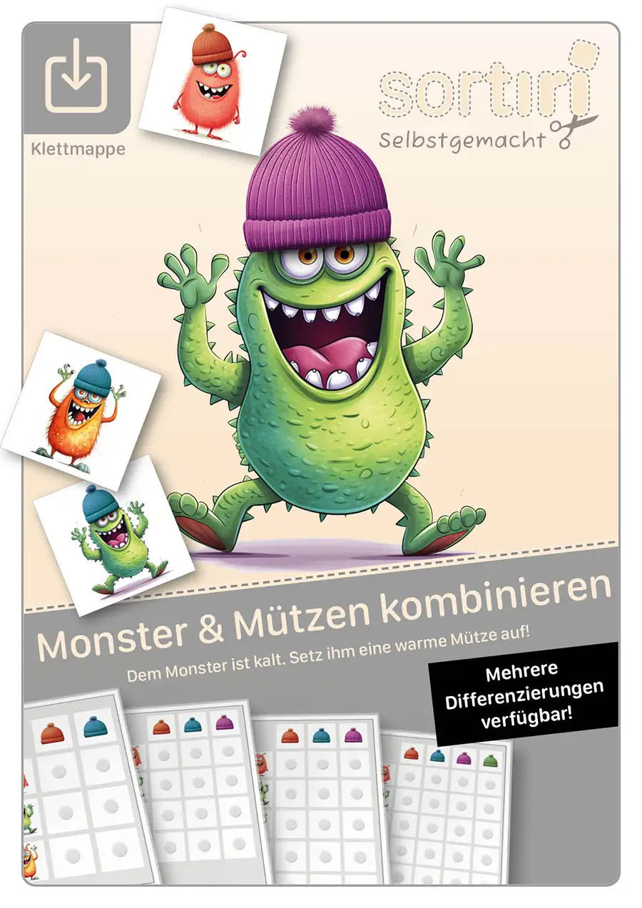 Monster und Mützen kombinieren