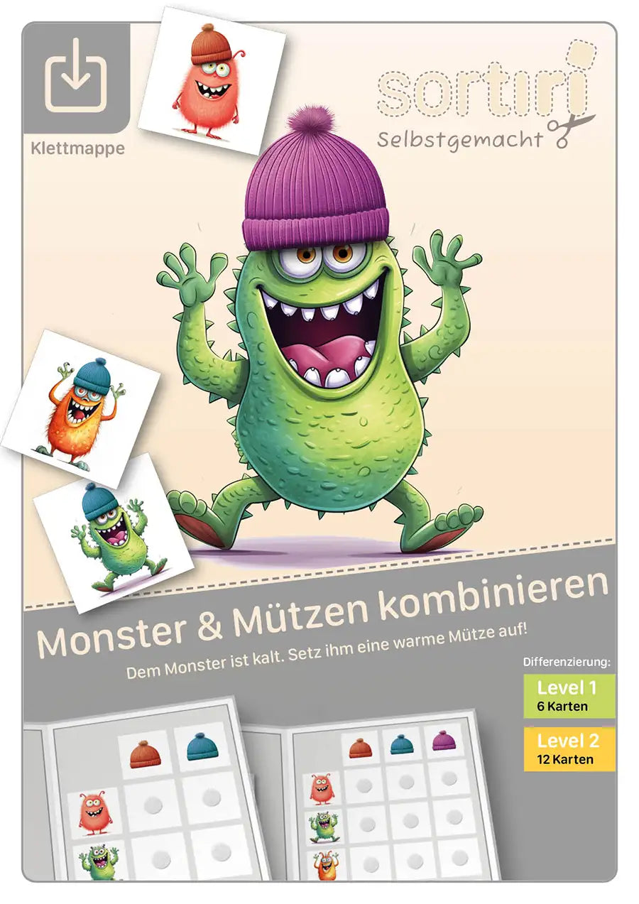 Monster und Mützen kombinieren