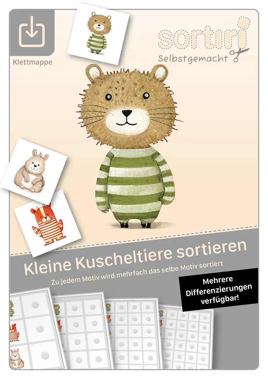 Download Klettmappen | Kleine Kuscheltiere – Rollmops Verlag