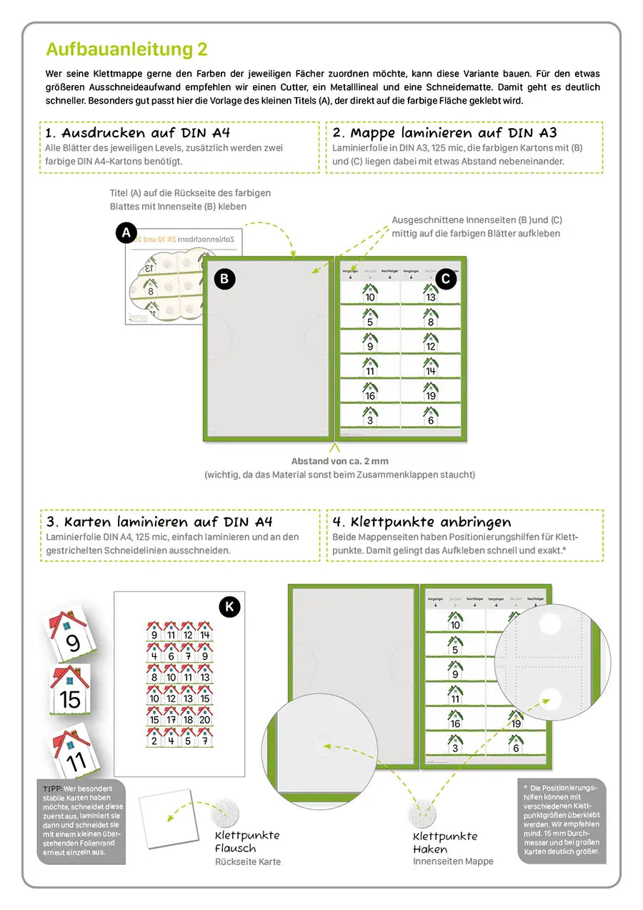 Zahlennachbarn im ZR 10 und 20
