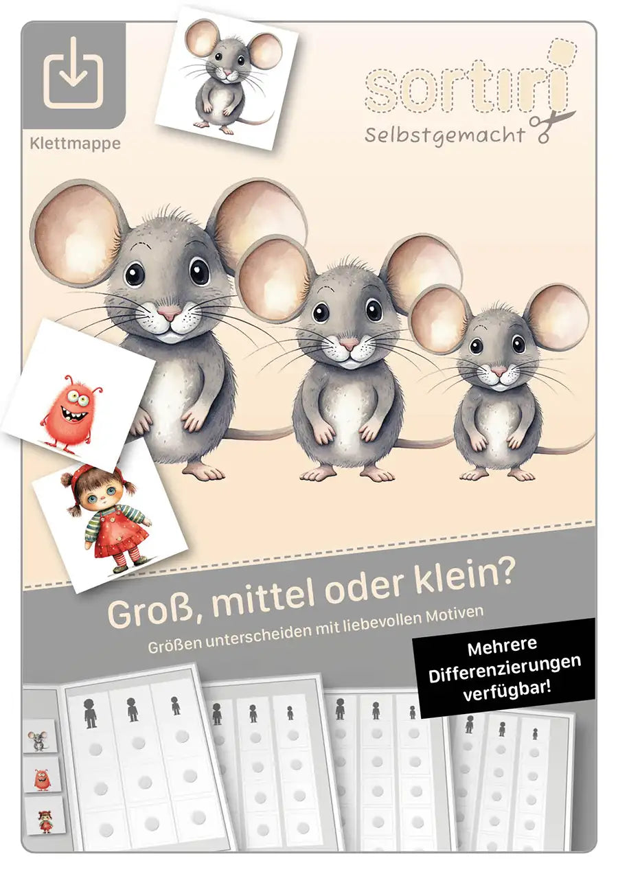 Groß, mittel oder klein?