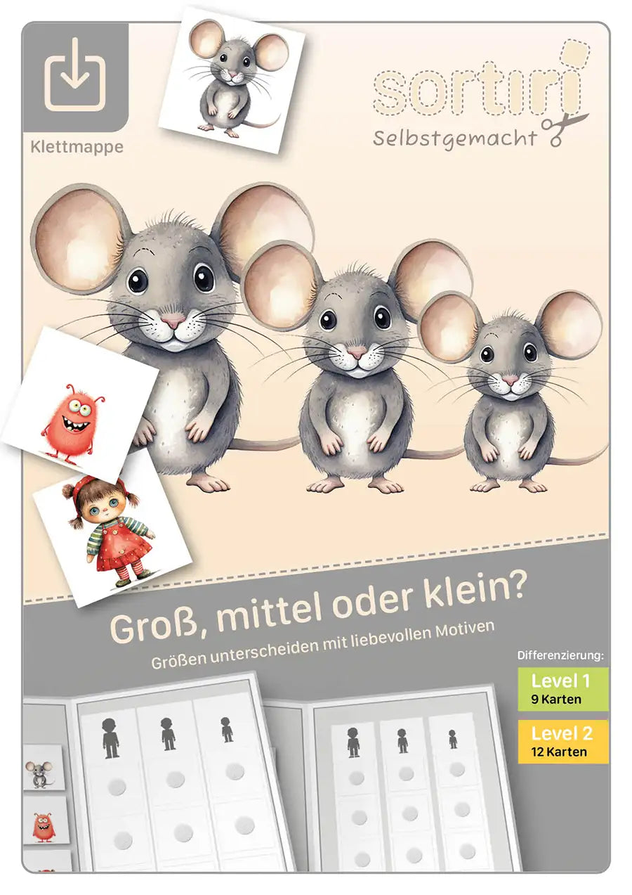 Groß, mittel oder klein?