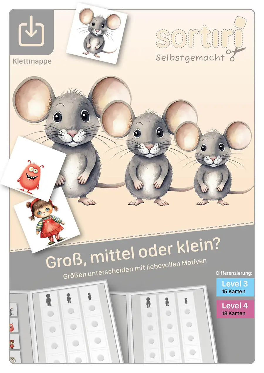 Groß, mittel oder klein?