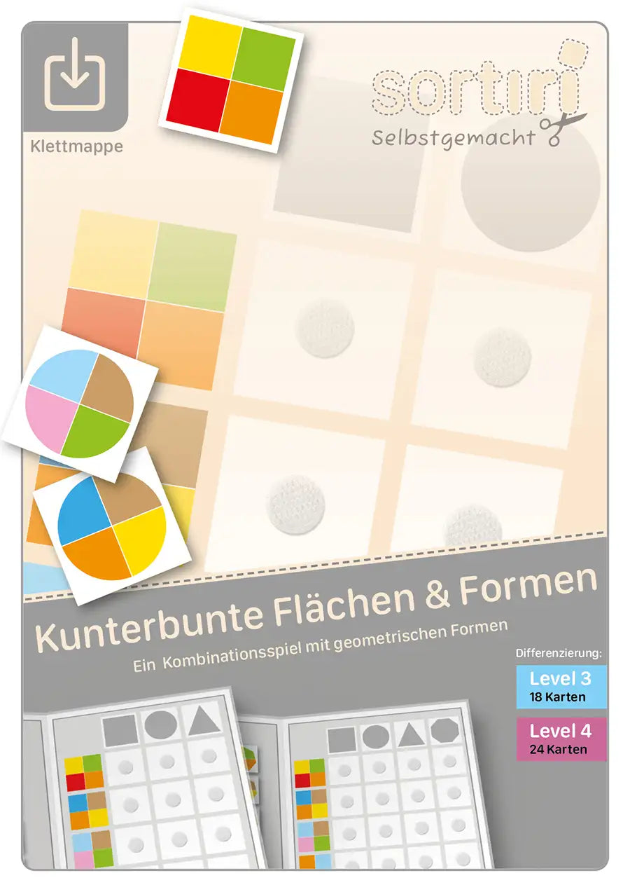 Kunterbunte Flächen und Formen