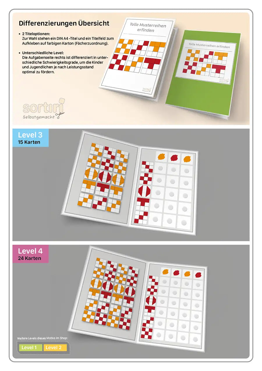 Tolle Musterreihen erfinden