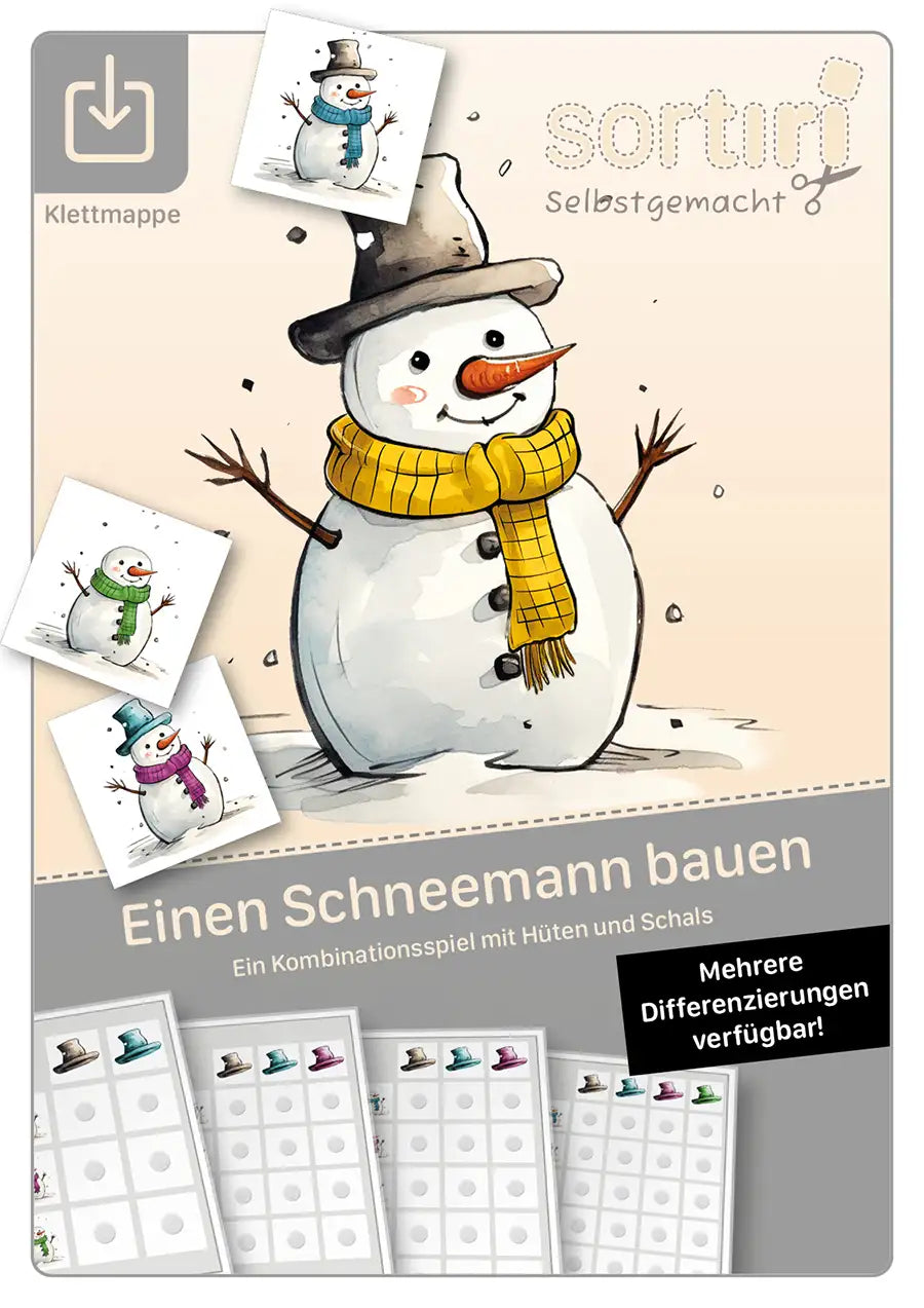Einen Schneemann bauen