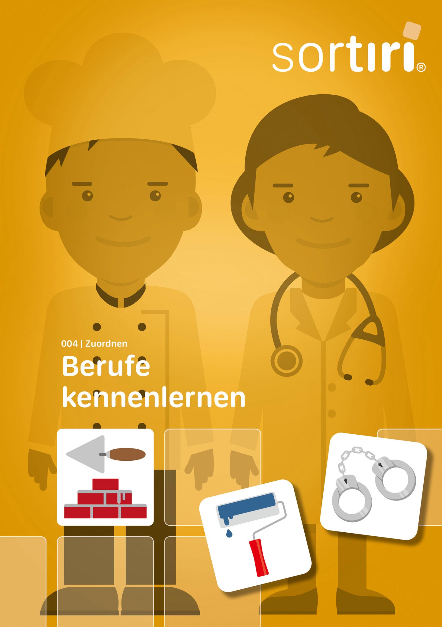 sortiri Klettmappe Berufe kennenlernen - Titel