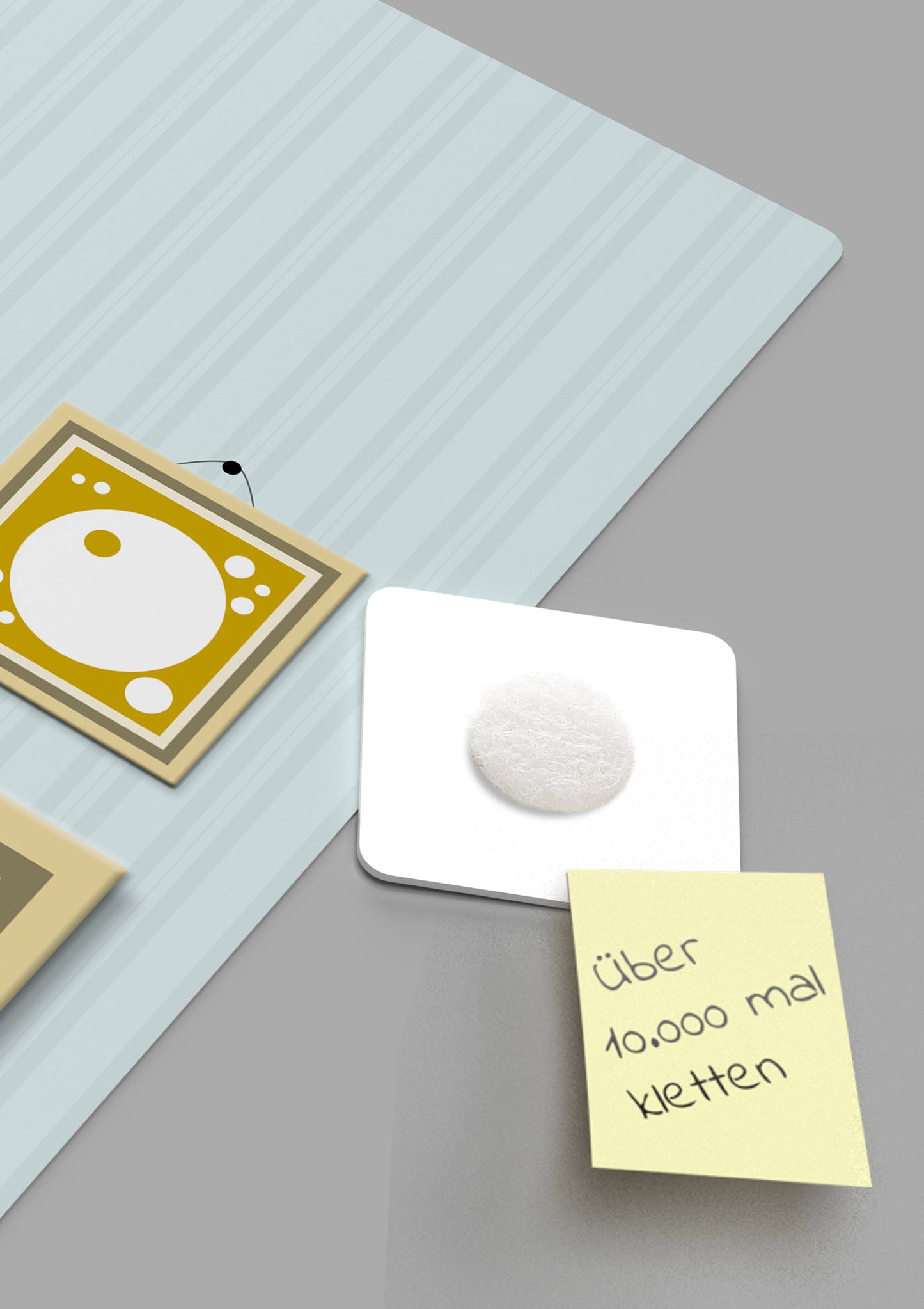 sortiri Klettmappe Moderne Kunst aufhängen - Klettpunkte