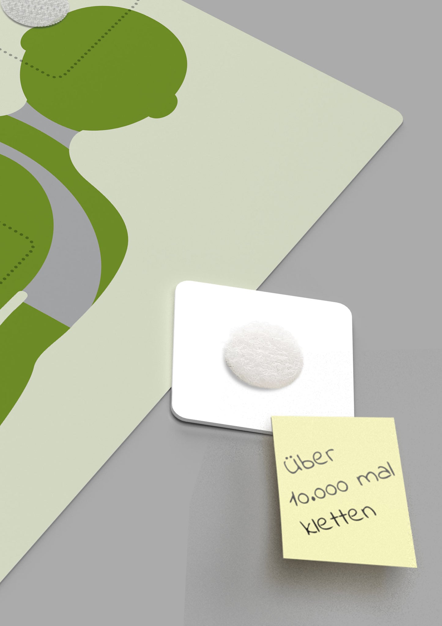 sortiri Klettmappe Stopp - bitte nicht anfassen - Klettpunkte