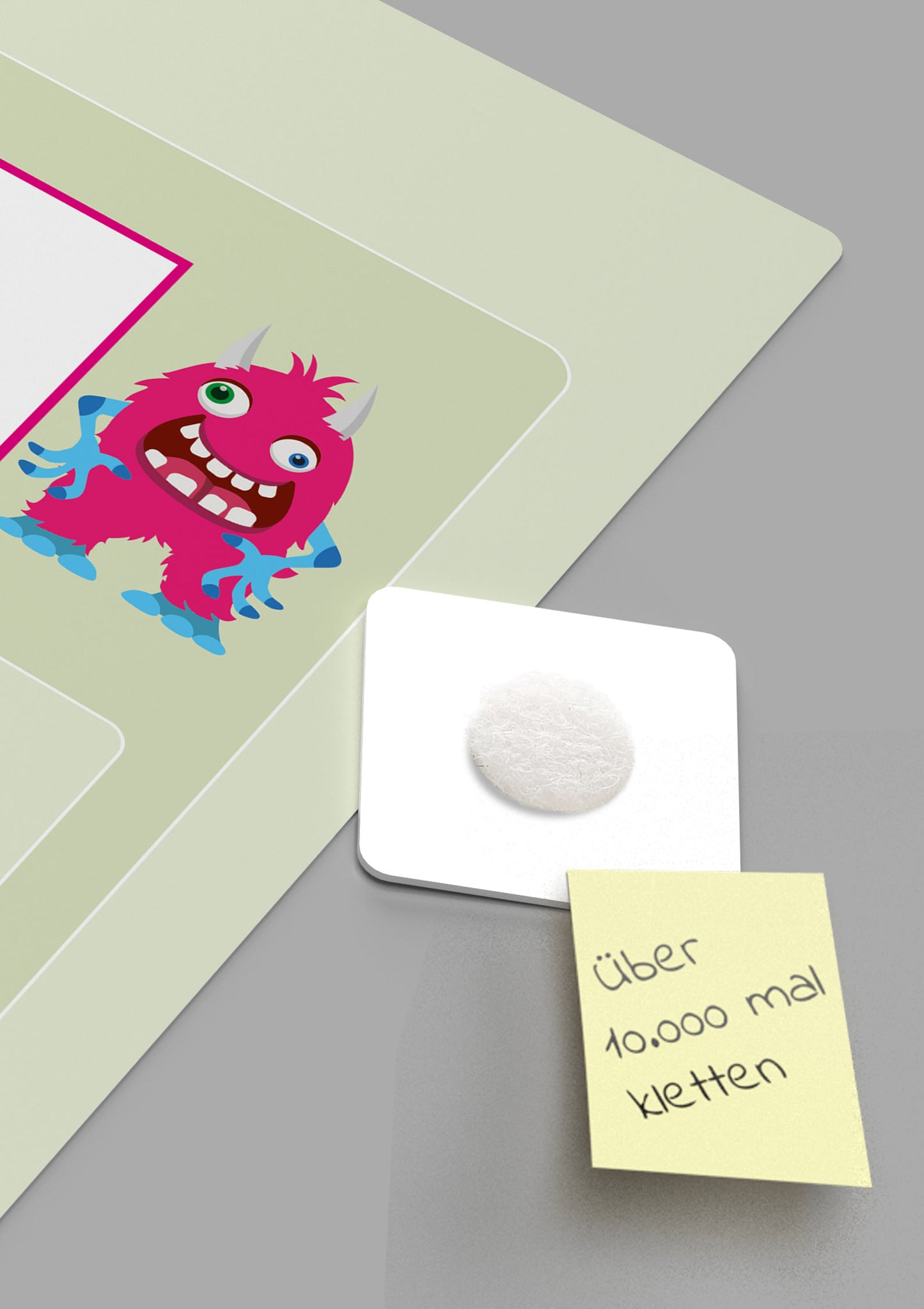 sortiri Klettmappe Innen oder außen - wo ist das Monster - Klettpunkte