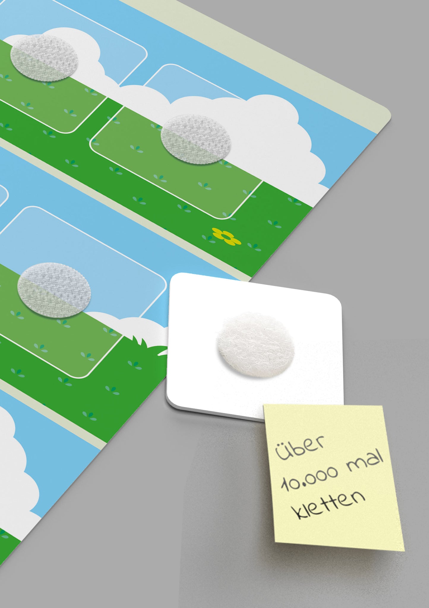 sortiri Klettmappe Nutztiere - was sie uns liefern - Klettpunkte