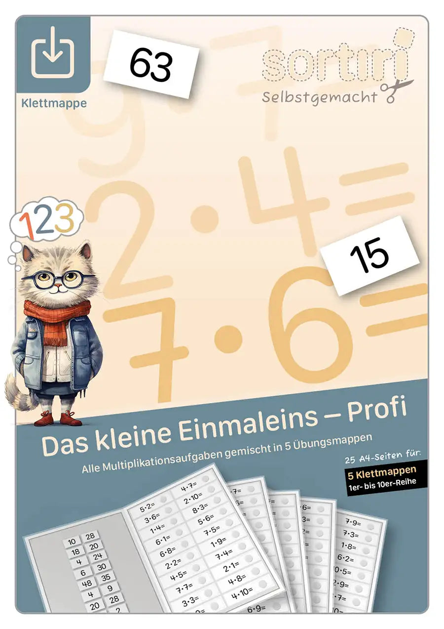 Download Klettmappen | Einmaleins – Übungen – Rollmops Verlag