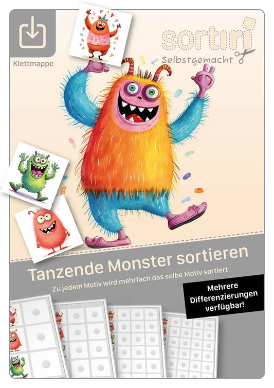 Tanzende Monster sortieren