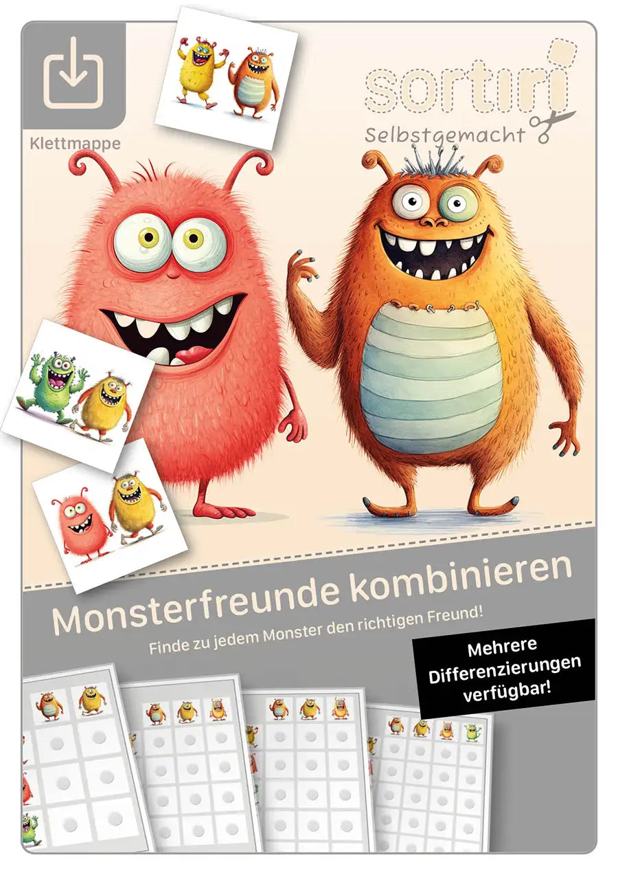 Monsterfreunde kombinieren