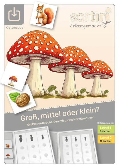 Groß, mittel oder klein – Herbstmotive