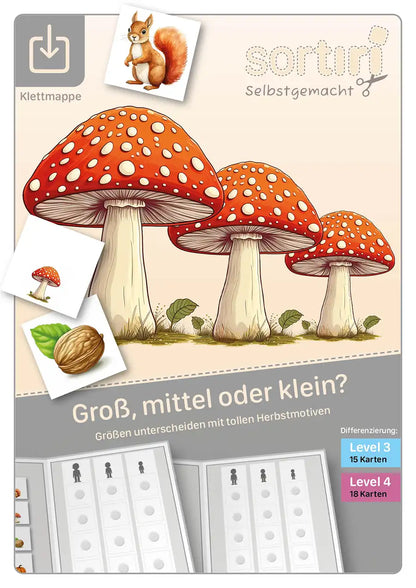 Groß, mittel oder klein – Herbstmotive