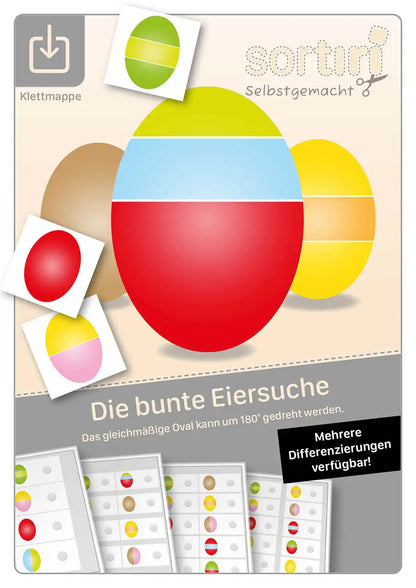 Die bunte Eiersuche