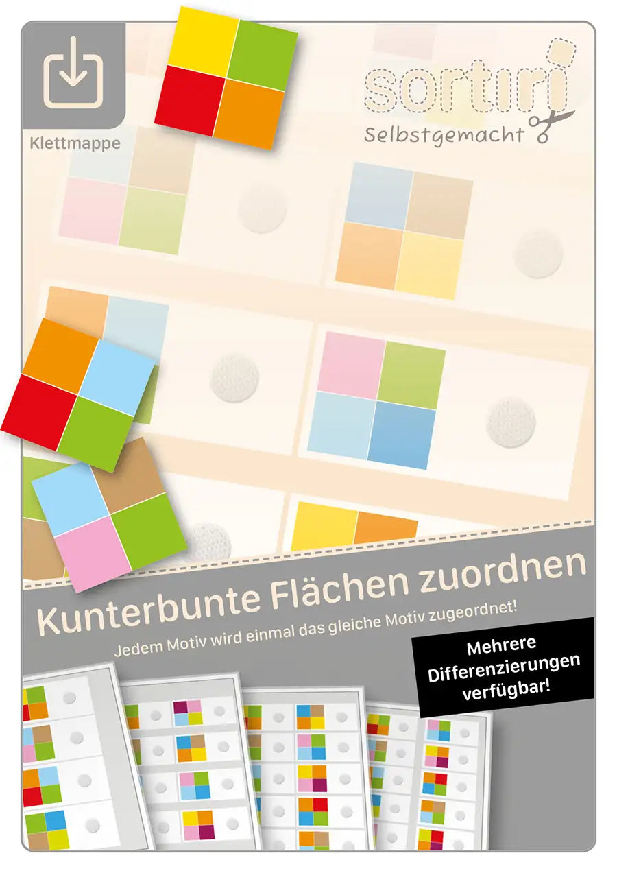 Kunterbunte Flächen zuordnen