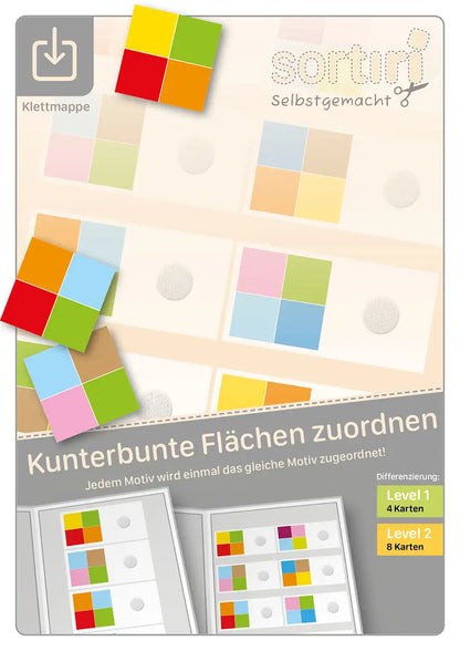 Kunterbunte Flächen zuordnen