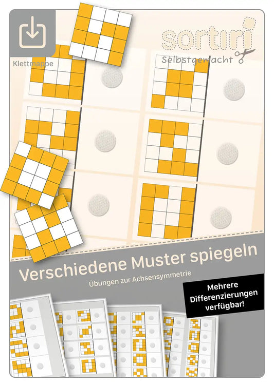 Verschiedene Muster spiegeln