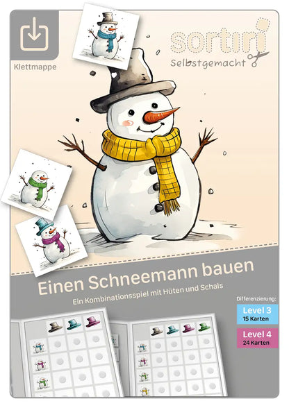 Einen Schneemann bauen