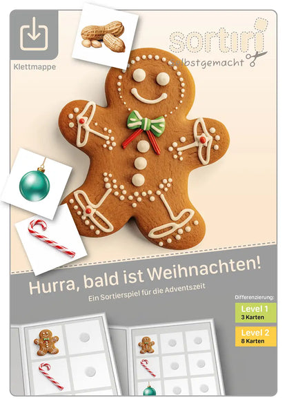 Hurra, bald ist Weihnachten | Level 1 + 2