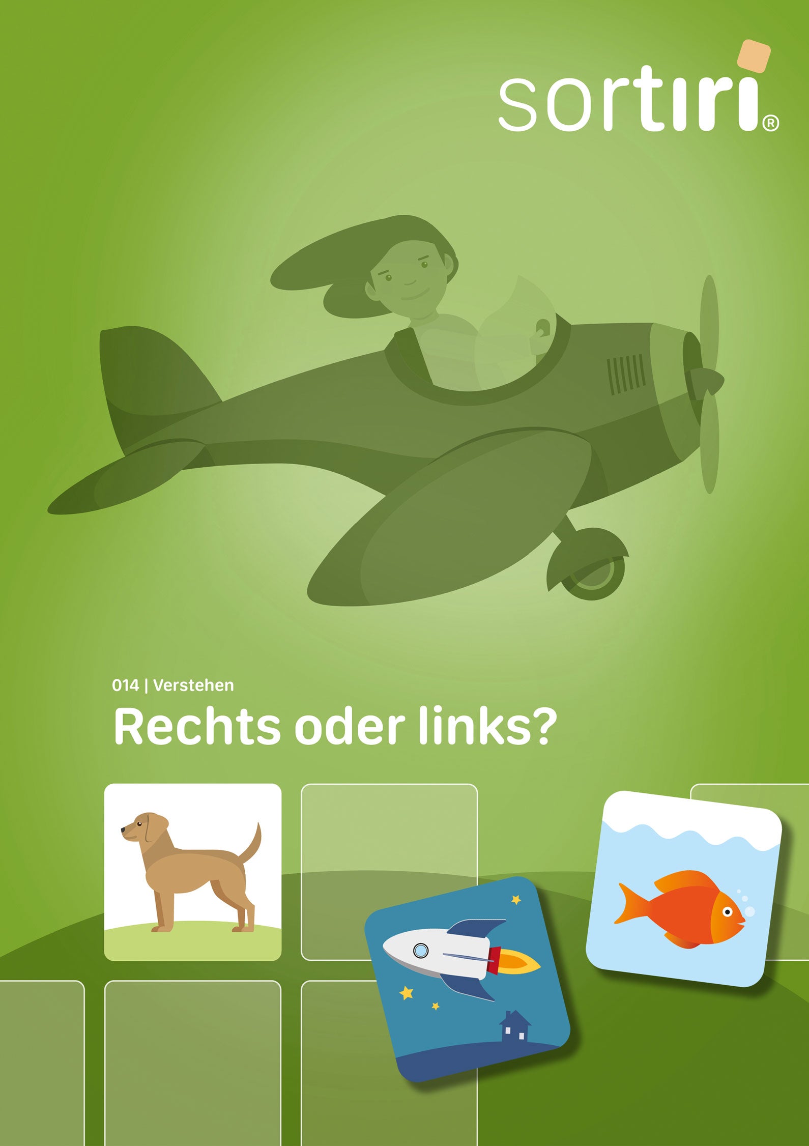 sortiri Klettmappe Rechts oder links? - Titel